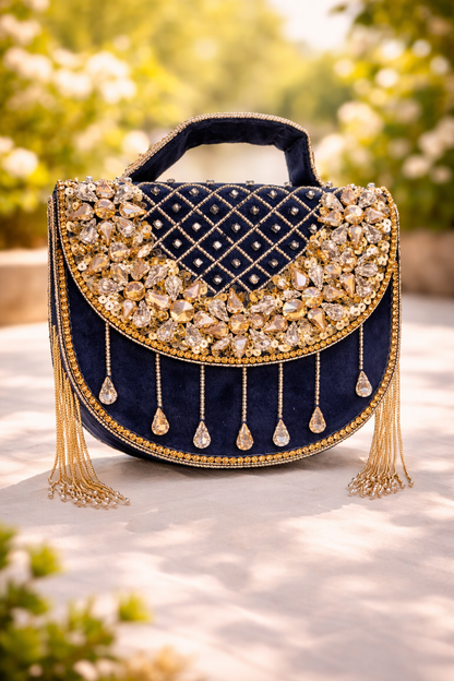 Sapphire Bloom Bag