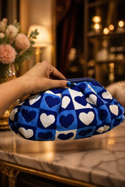 Blue Heart Bag
