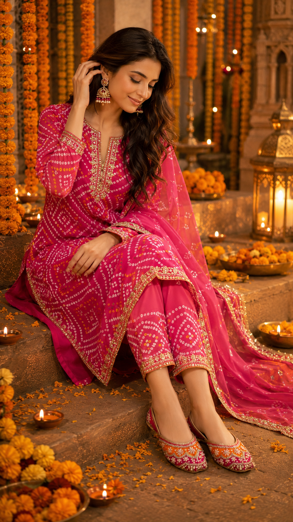 Komya Gulnaar Embellished Jutti