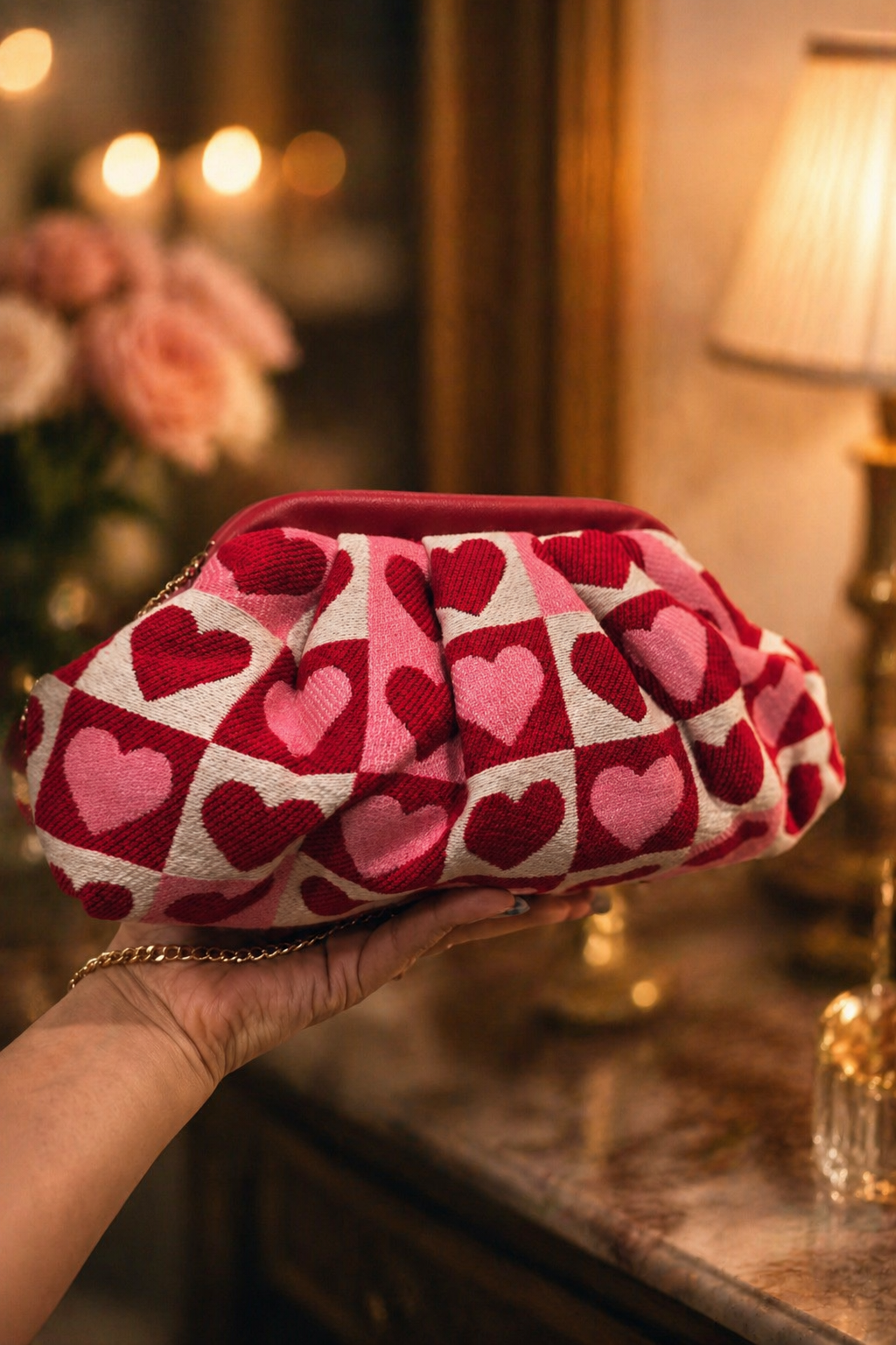 Heart Charm Bag