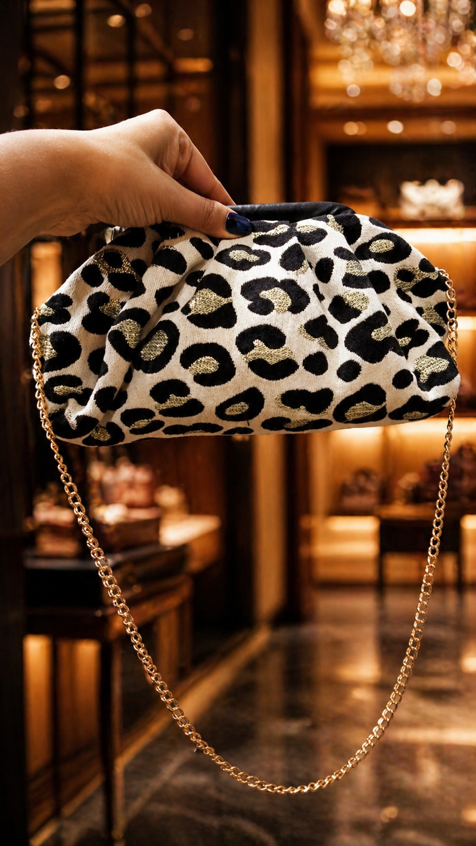 Leopard Luxe Bag