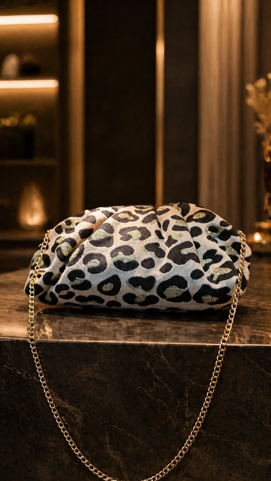 Leopard Luxe Bag