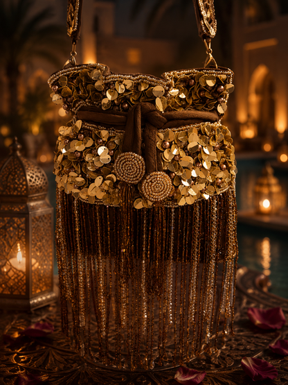 Fringe Luxe Potli Bag