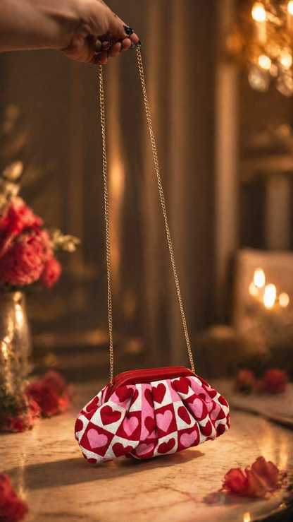 Heart Charm Bag