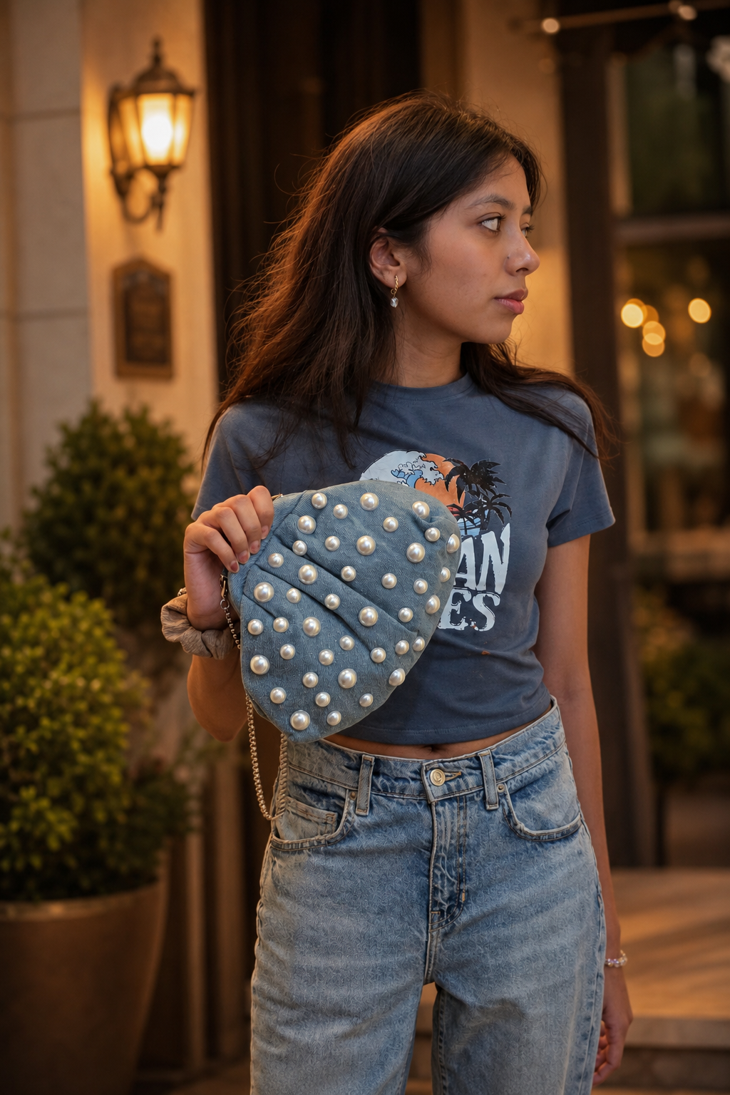 Sky Pearl Bag