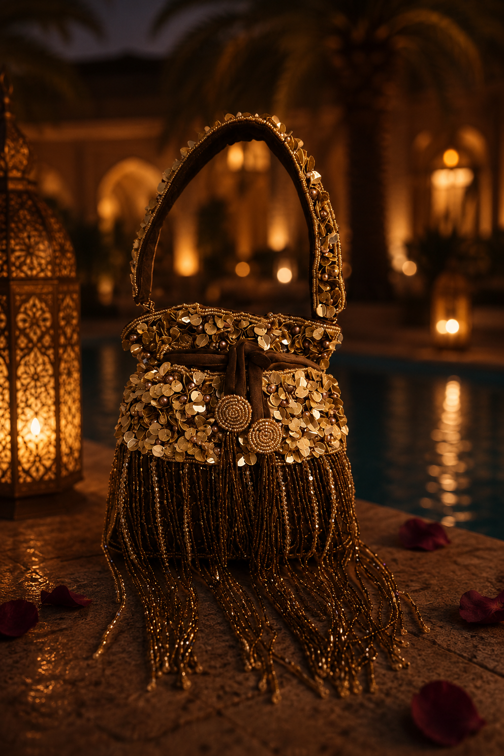 Fringe Luxe Potli Bag