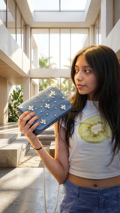 Sky Bloom Bag