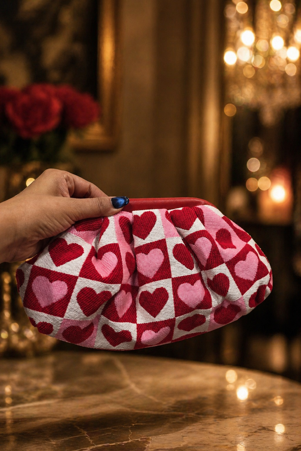 Heart Charm Bag